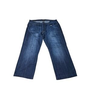 Lucky Brand 361 Vintage Straight Jeans Men's 38x25 Dark Wash Denim